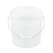 Vestil 3 Gal Open Head Pail with Steel Handle, White PAIL-35-PWS - alternate 2